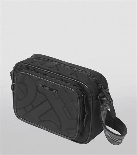 burberry men's crossbody bags|Burberry men's crossbody jacquard bags.